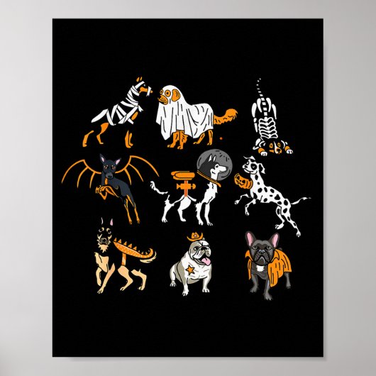 Happy Halloween Poster (Voorkant)