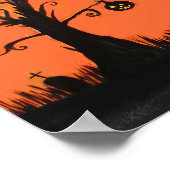 Happy Halloween Poster de valeur papier (Coin)