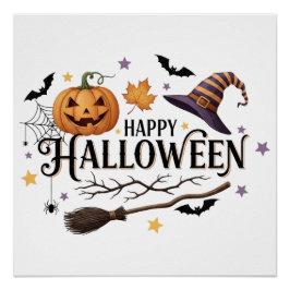 Happy Halloween Poster Perfect Poster