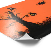 Happy Halloween Print Foto Afdruk (Hoek)