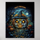 Happy Halloween Print, Value Poster Paper (Matte) (Devant)