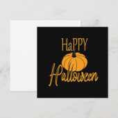Happy Halloween Pumpkin (Voorkant / Achterkant)