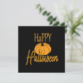 Happy Halloween Pumpkin (Staand voorkant)