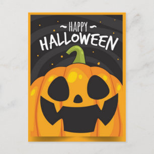 Happy Halloween Pumpkin Briefkaart