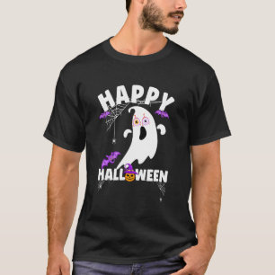 Happy Halloween Pumpkin Carnival Halloween Fan Gho T-shirt
