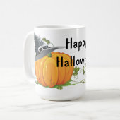 Happy Halloween Pumpkin Koffiemok (Voorkant links)