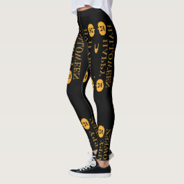 Happy Halloween Pumpkin Leggings