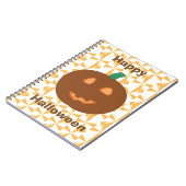Happy Halloween Pumpkin Notitieboek (Linkerzijde)