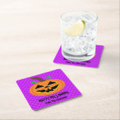 Happy Halloween Pumpkin Onderzetters (Insitu)