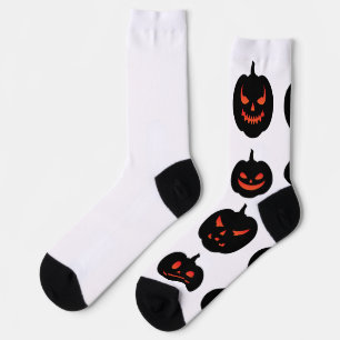 Happy Halloween Pumpkin Sokken