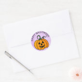 Happy Halloween Pumpkin Stickers (Envelop)