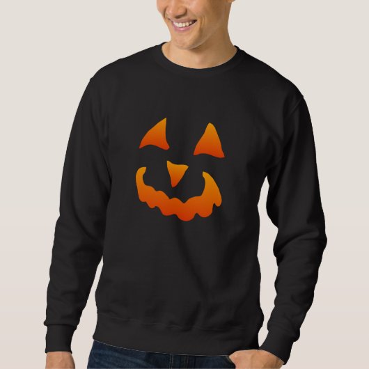 Happy Halloween Pumpkin Sweatshirt (Voorkant)