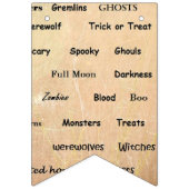 Happy Halloween Pumpkin, zwarte kat, Ghost Banner (Tweede vlag)