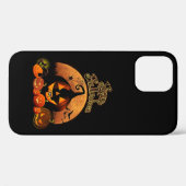 Happy Halloween Pumpkins Bats en Moon Case-Mate iPhone Case (Achterkant (horizontaal))