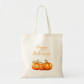 Happy Halloween Pumpkins Tote Bag (Voorkant)