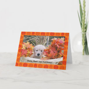 Happy Halloween Puppy Card Kaart
