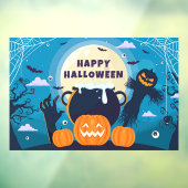 Happy Halloween Raamsticker (Vel 3)