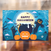 Happy Halloween Raamsticker (Vel 2)