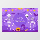 Happy Halloween Raamsticker (Vel)