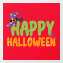 Happy Halloween Raamsticker