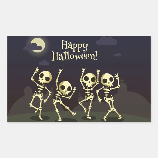 Happy Halloween Rechthoekige Sticker