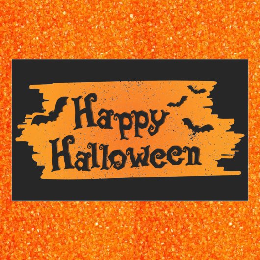 Happy Halloween Rechthoekige Sticker
