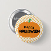Happy Halloween Ronde Button 5,7 Cm (Voorkant /achterkant)