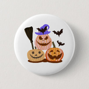 Happy Halloween Ronde Button 5,7 Cm