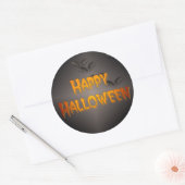 Happy Halloween Ronde Sticker (Envelop)