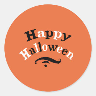 Happy Halloween Ronde Sticker