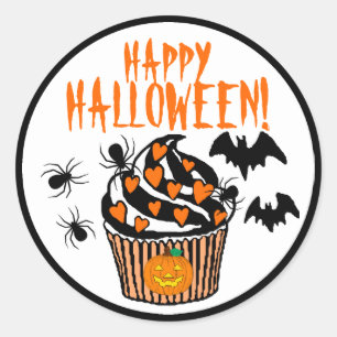 Happy Halloween Ronde Sticker