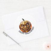 Happy Halloween Ronde Sticker (Envelop)