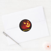 Happy Halloween! Ronde Sticker (Envelop)