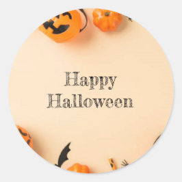 Happy Halloween Ronde Sticker