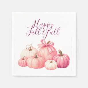 Happy Halloween Roze Pompoen Onderzetters Servet