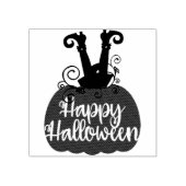Happy Halloween Rubberstempel (Afrduk)