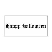 Happy Halloween Rubberstempel (Afrduk)