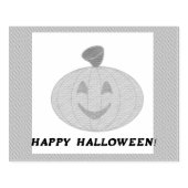 Happy Halloween Rubberstempel (Afrduk)