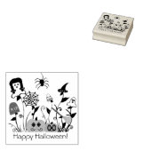 Happy Halloween rubberstempel Rubberstempel (Gestempeld)