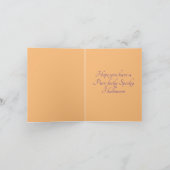 Happy Halloween -Schattig Kitten en Spook eten Don Notitiekaartje (Binnen)