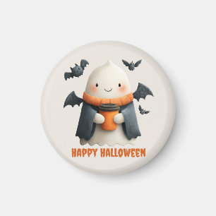 Happy Halloween Schattige Ghost Design Magneet