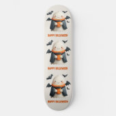 Happy Halloween Schattige Ghost Design Skateboard (Voorkant)