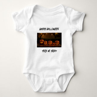 Happy Halloween, Schattigee gesneden pompoenen Romper