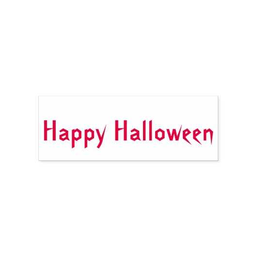 Happy Halloween Self Inking Rubber Stamp Zelfinktende Stempel (Design)