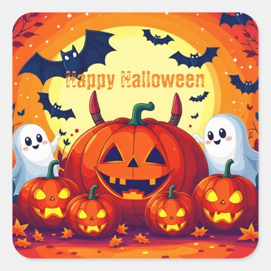 Happy Halloween Series 8 - Halloween Stickers (Voorkant)