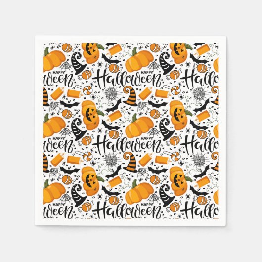 Happy Halloween Servet (Voorkant)