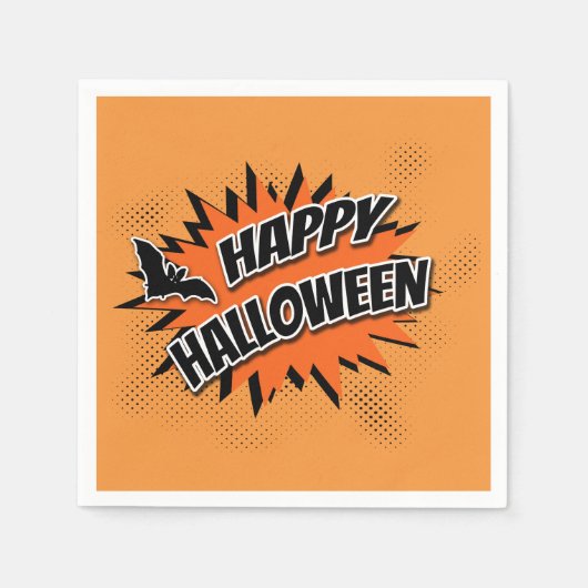 Happy Halloween Servetten (Voorkant)