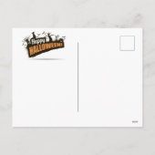 Happy Halloween Skeleton Feestdagenkaart (Achterkant)