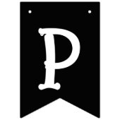 Happy Halloween Skull Vlaggetjes (Derde vlag)