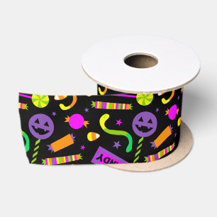 Happy Halloween Snoep Pattern Lint